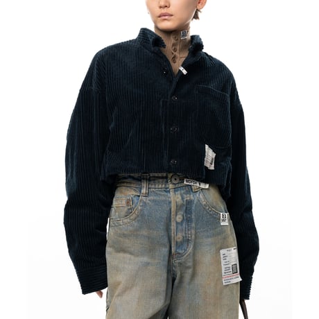 Maison MIHARA YASUHIRO: Roll-up Hem Corduroy Shirt