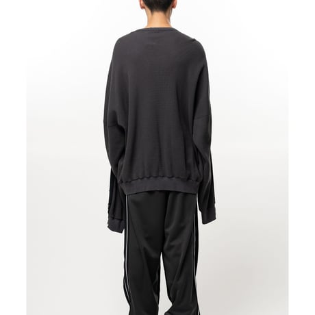 Maison MIHARA YASUHIRO: Thermal Pullover Combined Sweatshirt