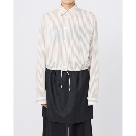 IRENISA : SHORT-LENGTH SHIRT BLOUSE