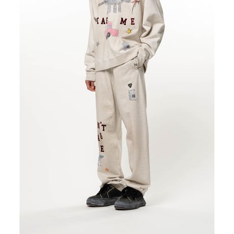 Maison MIHARA YASUHIRO: Kids Doodle Printed Sweat Pants