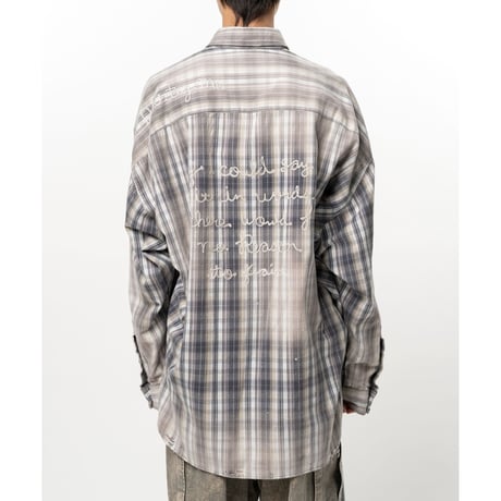 Maison MIHARA YASUHIRO: Vintage Like Check Shirt