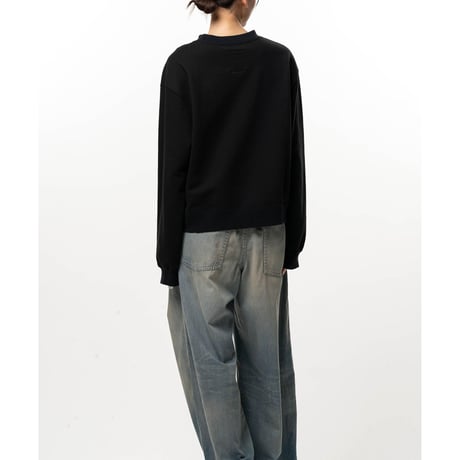 Maison MIHARA YASUHIRO: Don't Tag Me. Flocky Printed Sweatshirt