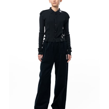 Maison MIHARA YASUHIRO: Inside-Out Knit Cardigan