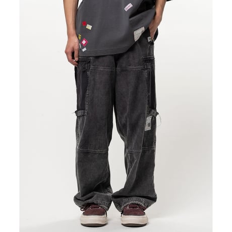 Maison MIHARA YASUHIRO: Cotton Satin Cargo Pants