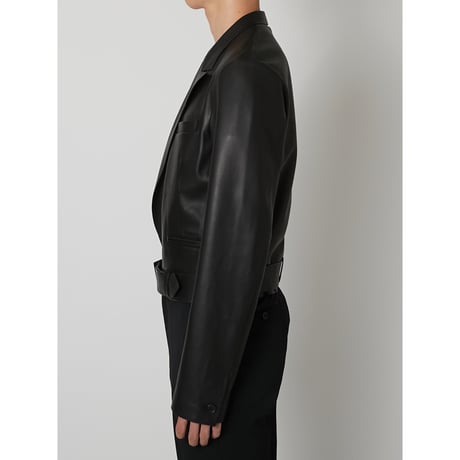 TAAKK : Unlined Sheep Leather Jacket