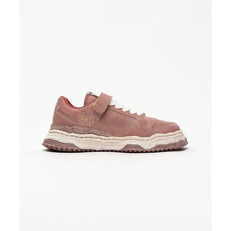 Maison MIHARA YASUHIRO: "KEITH" OG Sole Overdyed Leather Low-top Sneakers