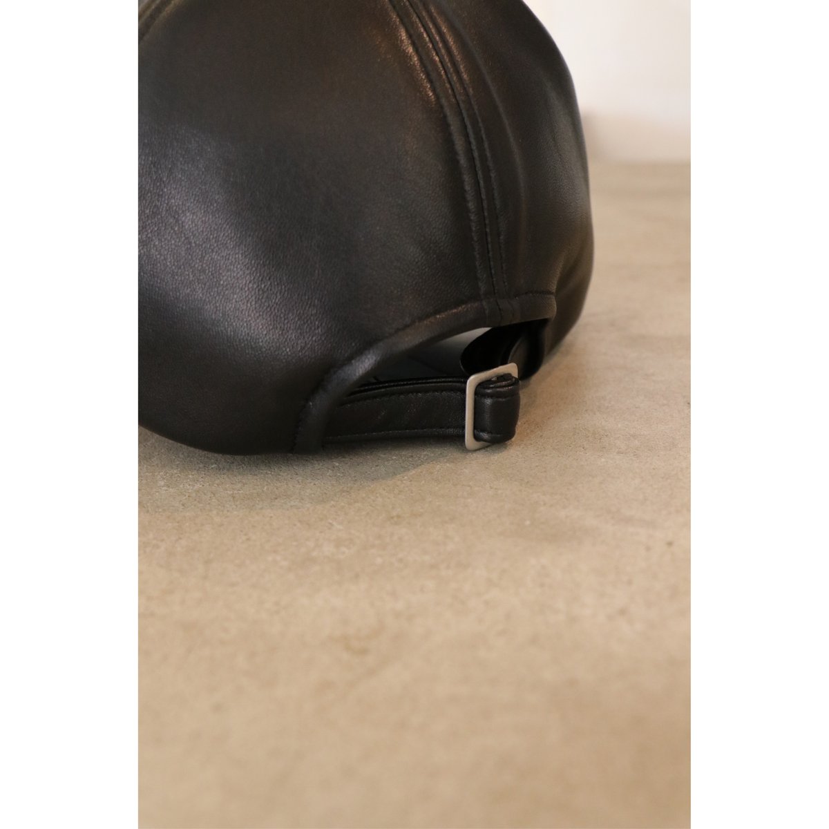 JOHN LAWRENCE SULLIVAN :EMBROIDERED LEATHER CAP