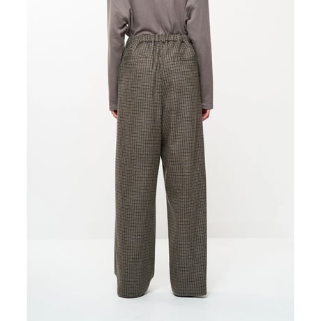 Juha : CHECK WIDE EASY PANTS