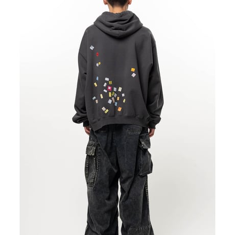 Maison MIHARA YASUHIRO : Price Tag Sticker Printed Hoodie