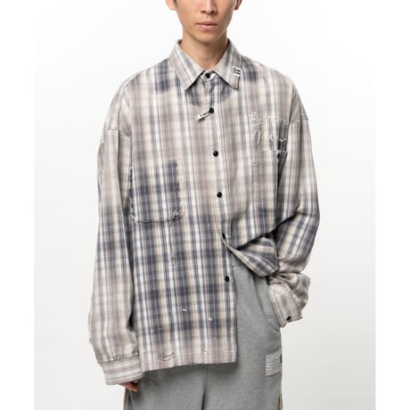 Maison MIHARA YASUHIRO: Vintage Like Check Shirt