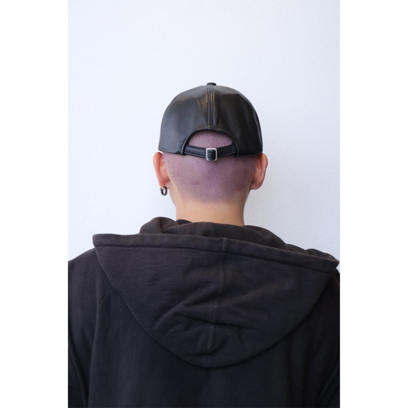 JOHN LAWRENCE SULLIVAN :EMBROIDERED LEATHER CAP