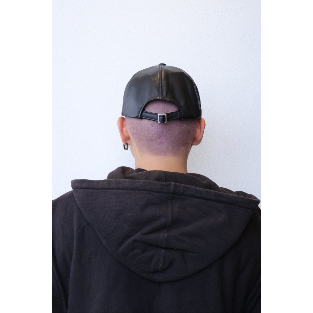 JOHN LAWRENCE SULLIVAN :EMBROIDERED LEATHER CAP