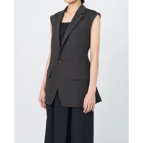 IRENISA : NOTCHED LAPEL JILET