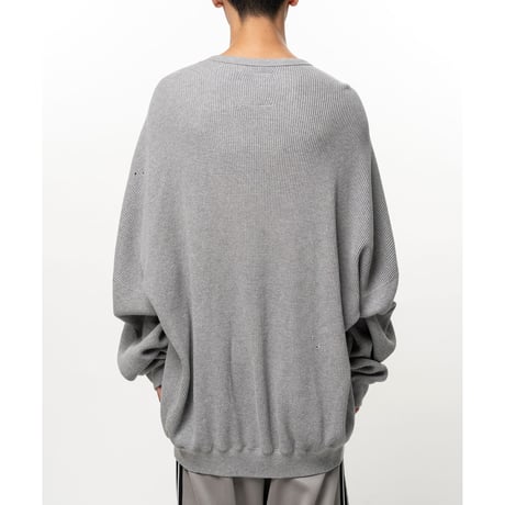 Maison MIHARA YASUHIRO: Thermal Pullover Combined Sweatshirt