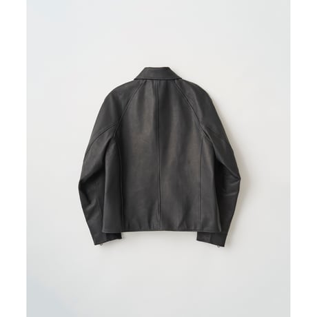 JUHA : SOFT FORM RIDERS JACKET