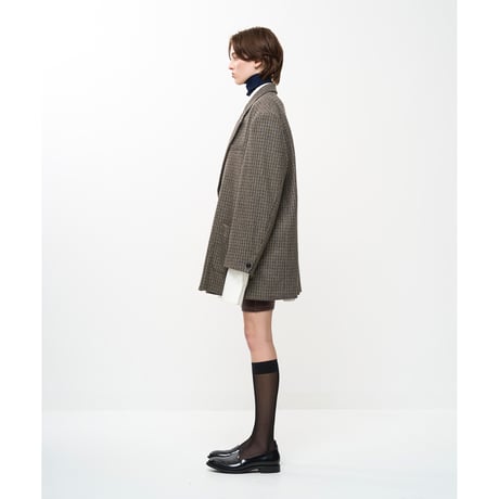 Juha  : OVERSIZED CHECK JACKET