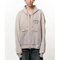 Maison MIHARA YASUHIRO : Sun Faded Like Zip-up Hoodie