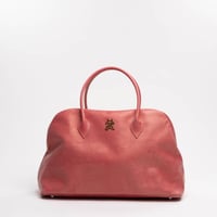 KAMIYA : "KMY"Leather Duffle Bag