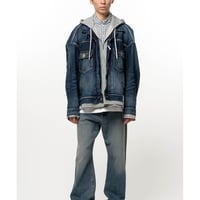 Maison MIHARA YASUHIRO: Triple Layered Denim Jacket