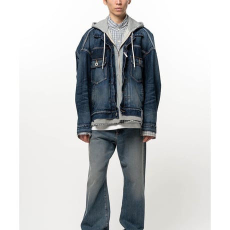 Maison MIHARA YASUHIRO: Triple Layered Denim Jacket