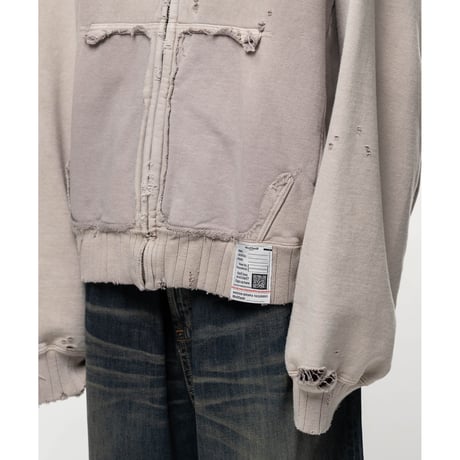 Maison MIHARA YASUHIRO : Sun Faded Like Zip-up Hoodie