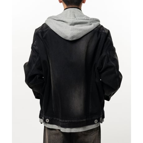 Maison MIHARA YASUHIRO: Triple Layered Denim Jacket
