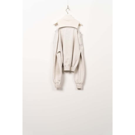 Maison MIHARA YASUHIRO : LAYERED PULLOVER