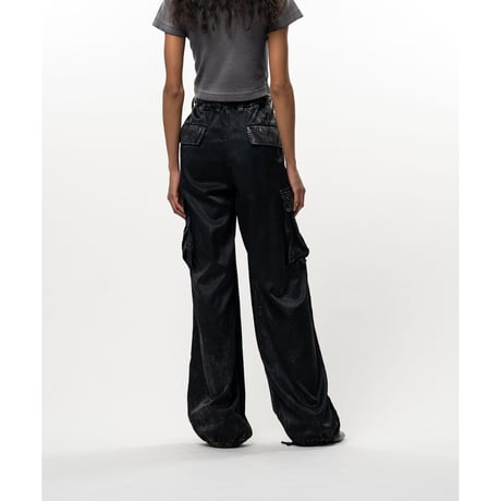 Maison MIHARA YASUHIRO: Satin Cargo Pants