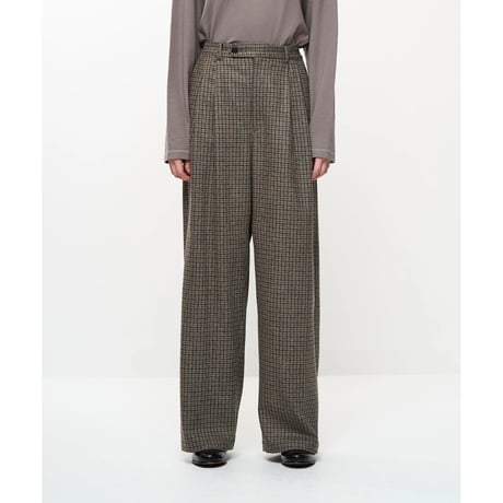Juha : CHECK WIDE EASY PANTS