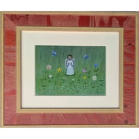 ただあやの作品：「天使たち」（額付）
