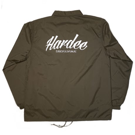 HARDEE "OG LOGO COACH JACKET"- COACH JACKET BROWN