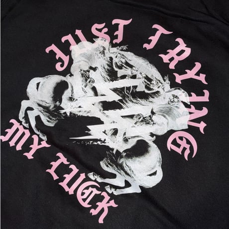 BACKWARDS CRAB-PULL OVER HOODIE BLACK