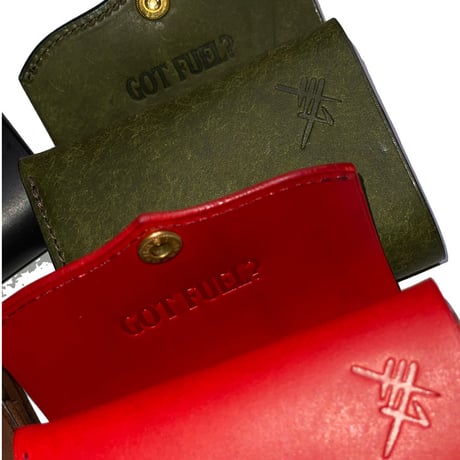 HARDEE "TINY WALLET"-MINI WALLET RED/OLIVE/BROWN/BLACK