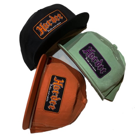 HARDEE 5PANEL CAP  SAGE GREEN/ORANGE/BLACK