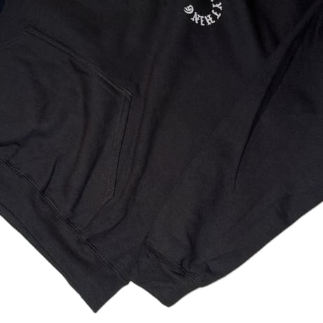 BACKWARDS CRAB-PULL OVER HOODIE BLACK