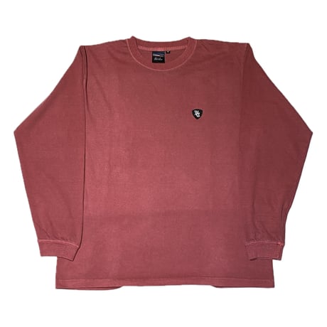 "GET A KEY"-LONG SLEEVE T-SHIRT FADE RED