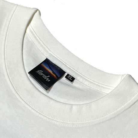 "GET A KEY"  POCKET T-SHIRT WHITE