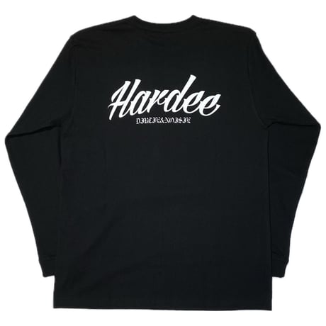 HARDEE "OG LOGO"-LONG SLEEVE T-SHIRT BLACK