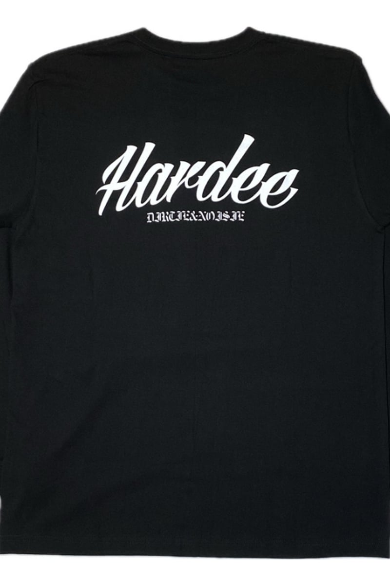 HARDEE OG Logo Long Sleeve T-Shirt Black