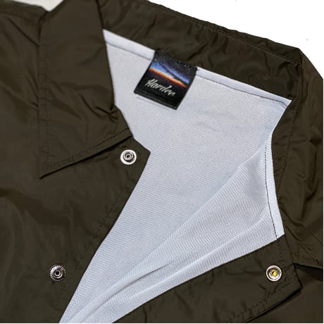 HARDEE "OG LOGO COACH JACKET"- COACH JACKET BROWN