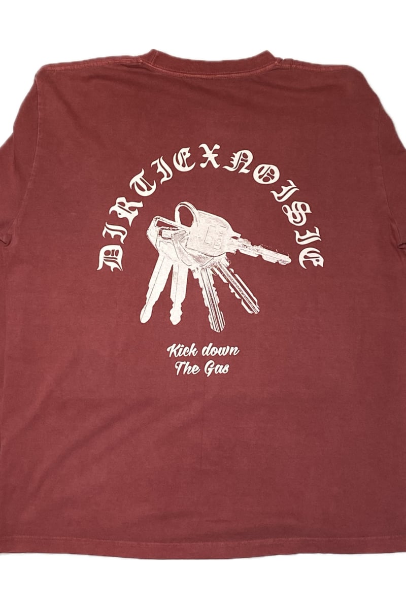 Get a Key Long Sleeve T-Shirt Fade Red