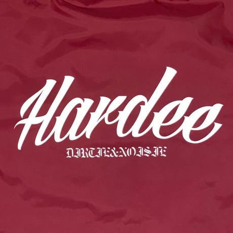 HARDEE "OG LOGO COACH JACKET"- COACH JACKET BURGUNDY