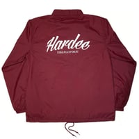 HARDEE "OG LOGO COACH JACKET"- COACH JACKET BURGUNDY