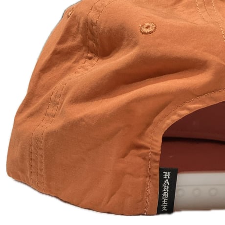 HARDEE 5PANEL CAP  SAGE GREEN/ORANGE/BLACK