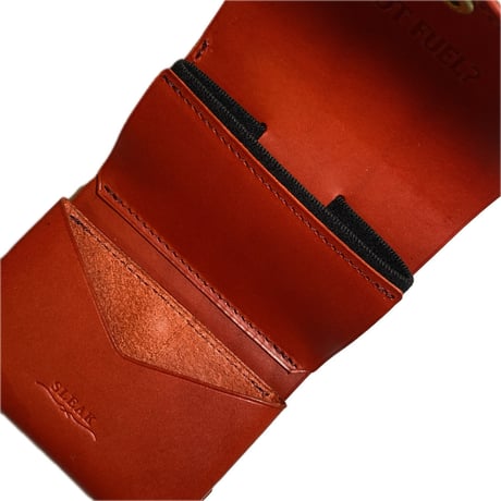 HARDEE "TINY WALLET"-MINI WALLET RED/OLIVE/BROWN/BLACK