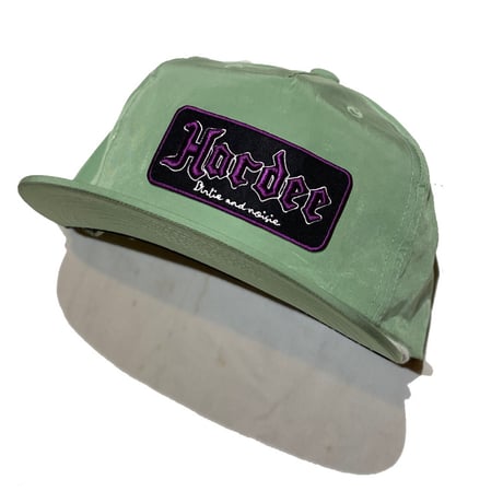 HARDEE 5PANEL CAP  SAGE GREEN/ORANGE/BLACK
