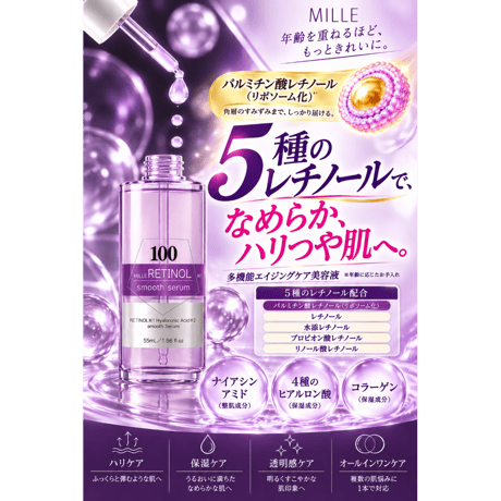 ミーレ レチノール美容液55ml