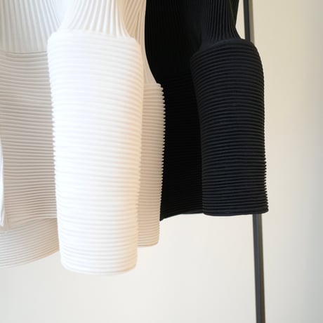 waffle peplum pleats cardigan