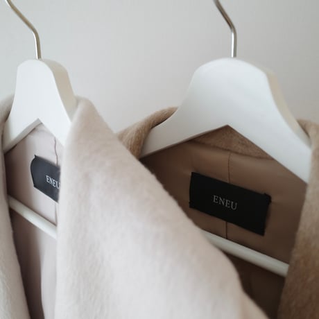 wool shawl collar short coat