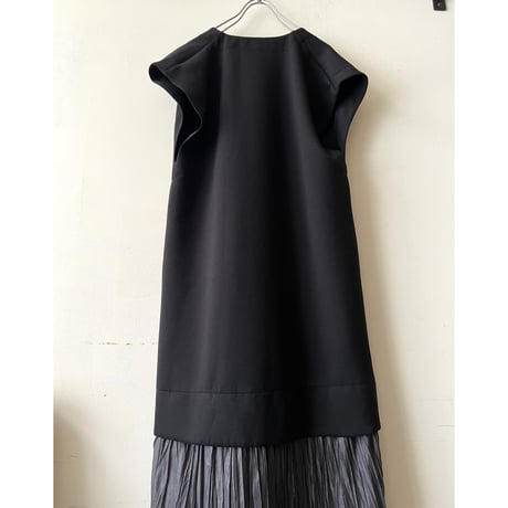 LANVIN en Bleu (jp) Layered Design No Sleeve Dress